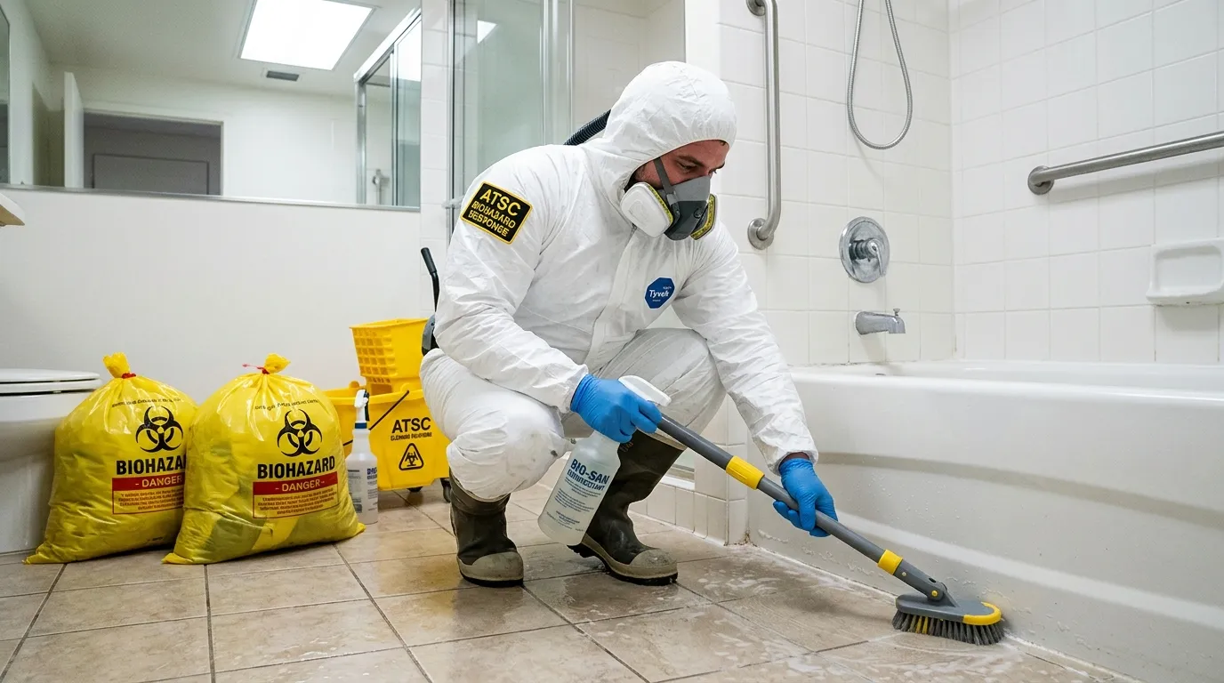 Decontamination equipment deployed for Blood Cleanup in East Wenatchee